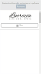 Mobile Screenshot of lucreziaaltamodasposa.com